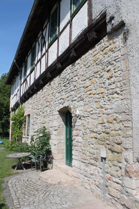 Niederorschel Ruhige Ferienwohnung Im Gutshaus מראה חיצוני תמונה
